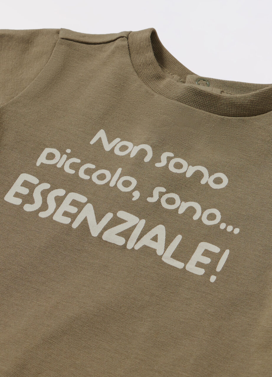 Alternative view of Majica od pamuka sa elastinom za novorođenče