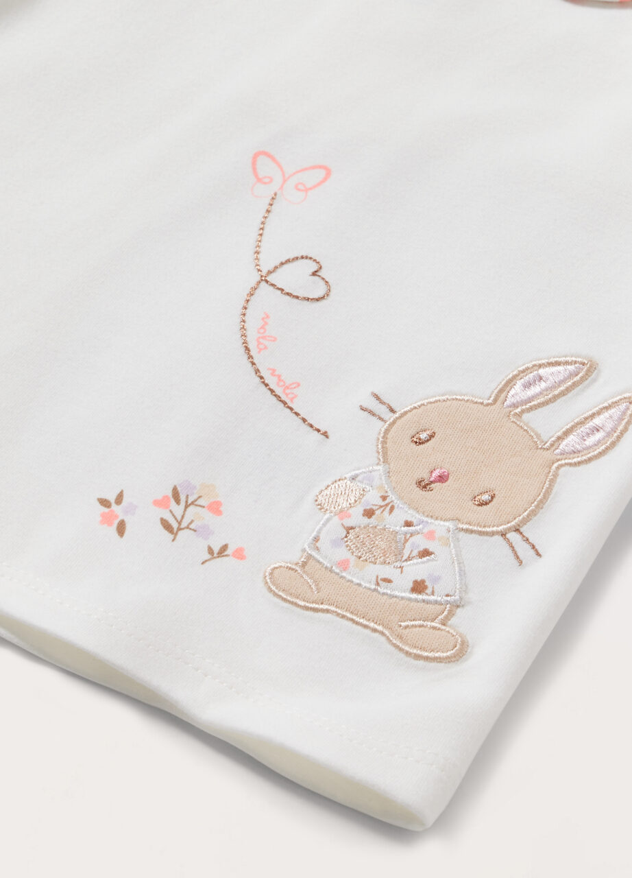 Alternative view of Majica od elastičnog pamuka za novorođenče