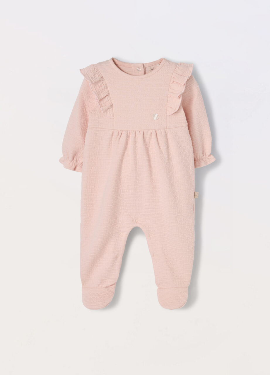 Kombinezon u Milano pletenini za novorođenče