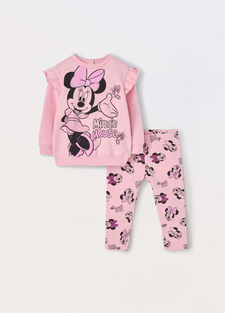 Komplet od francuskog frotira od elastičnog pamuka za bebe