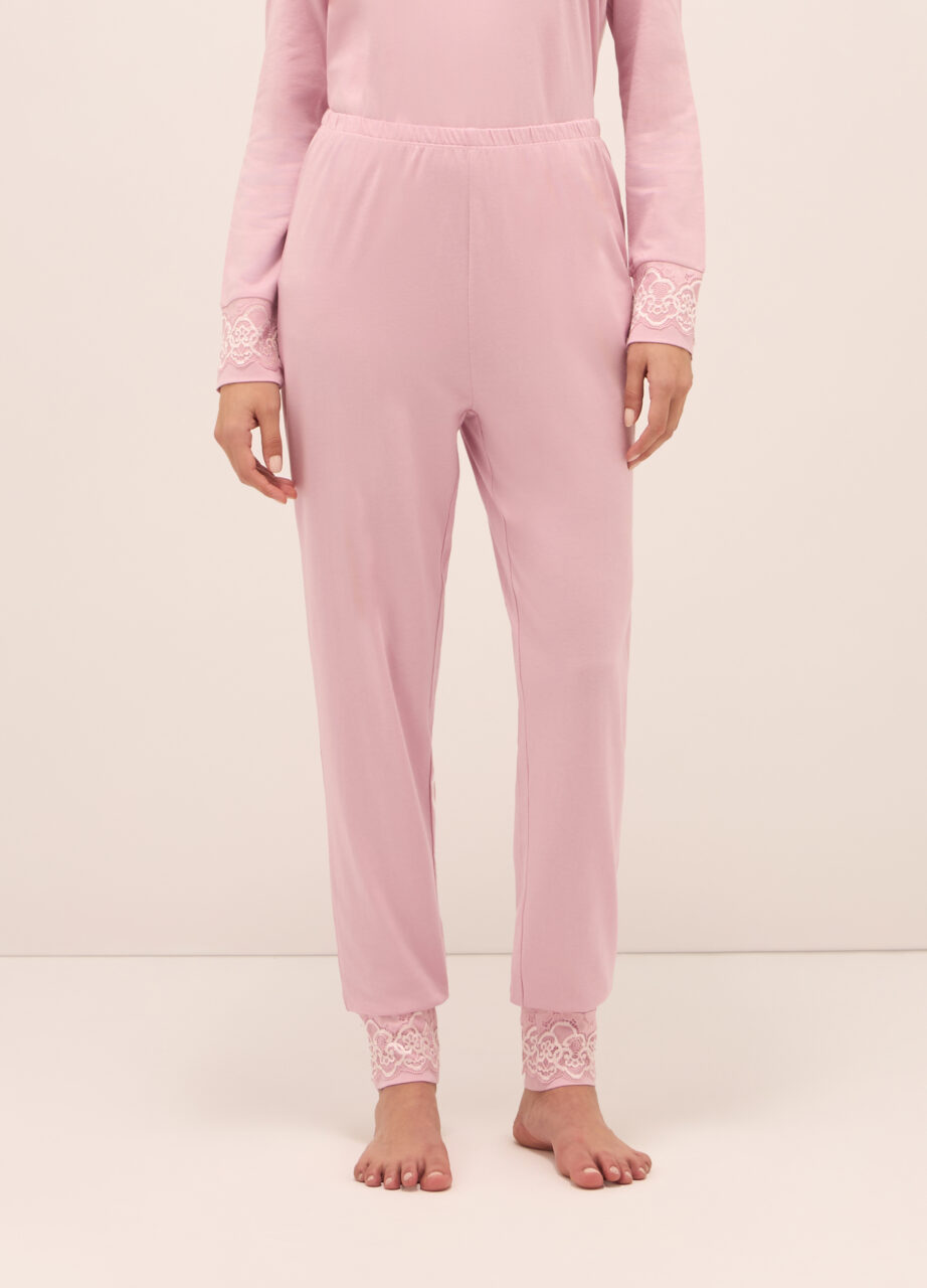 Alternative view of Donji dio pidžame od mješavine pamuka za žene