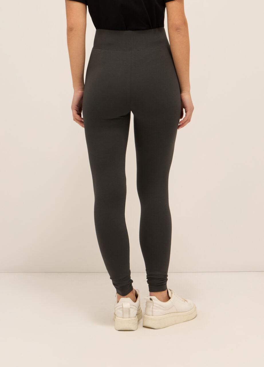 Alternative view of Fitness helanke od jersey rastezljivog pamuka za žene