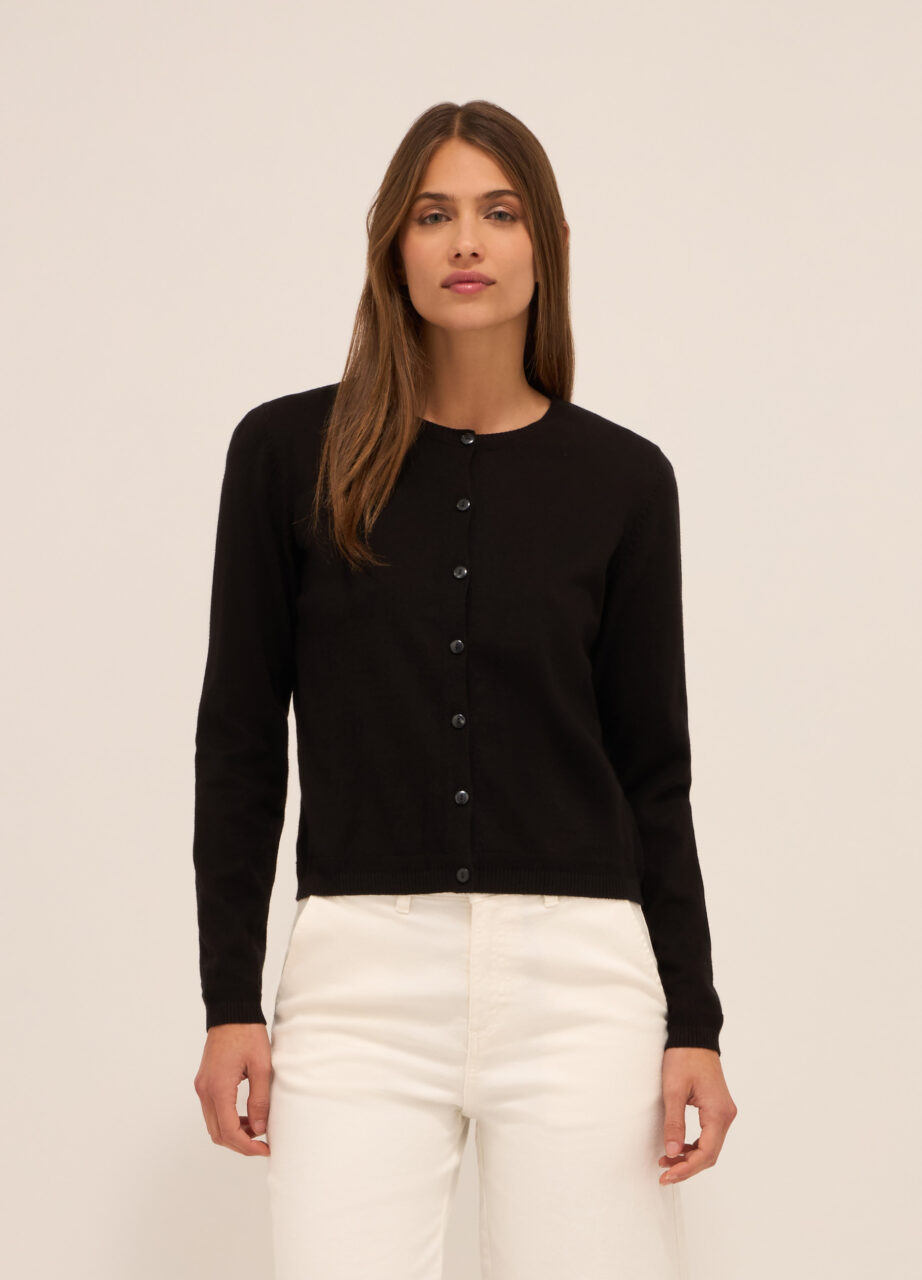 Kardigan u čistom pamuku za žene