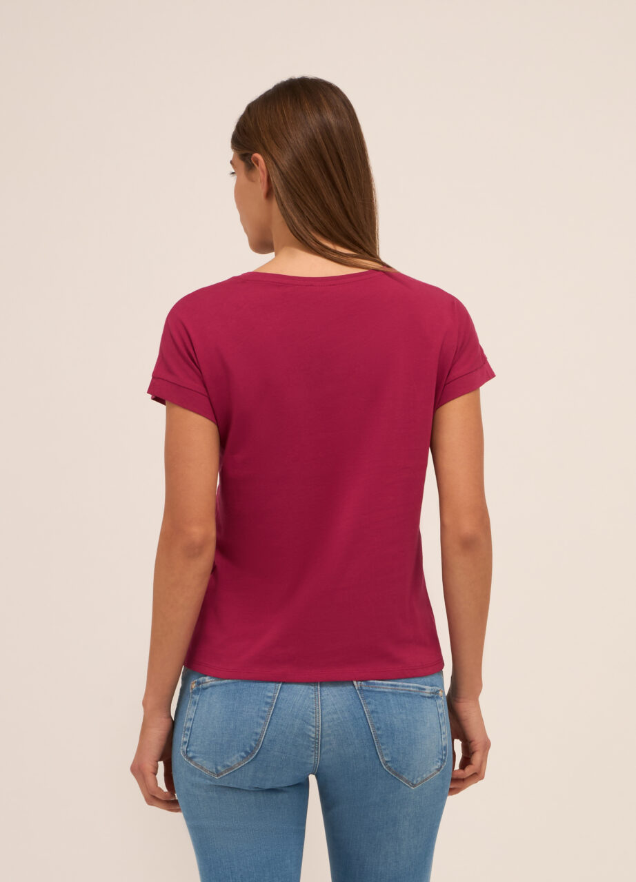 Alternative view of Majica od čistog pamuka za žene