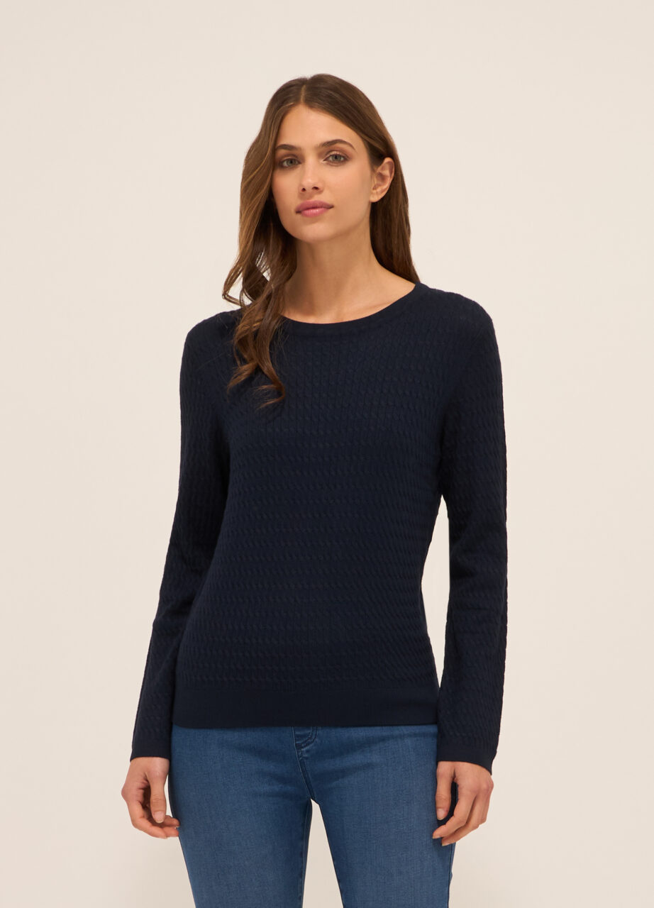 Džemper u mješavini viskoze za žene