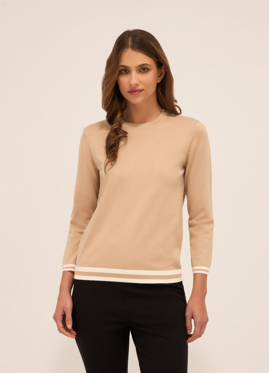 Džemper u mješavini viskoze za žene