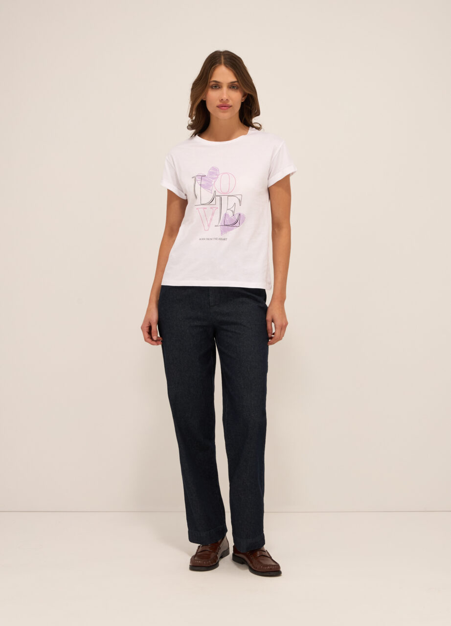 Jeans od čistog pamuka za žene