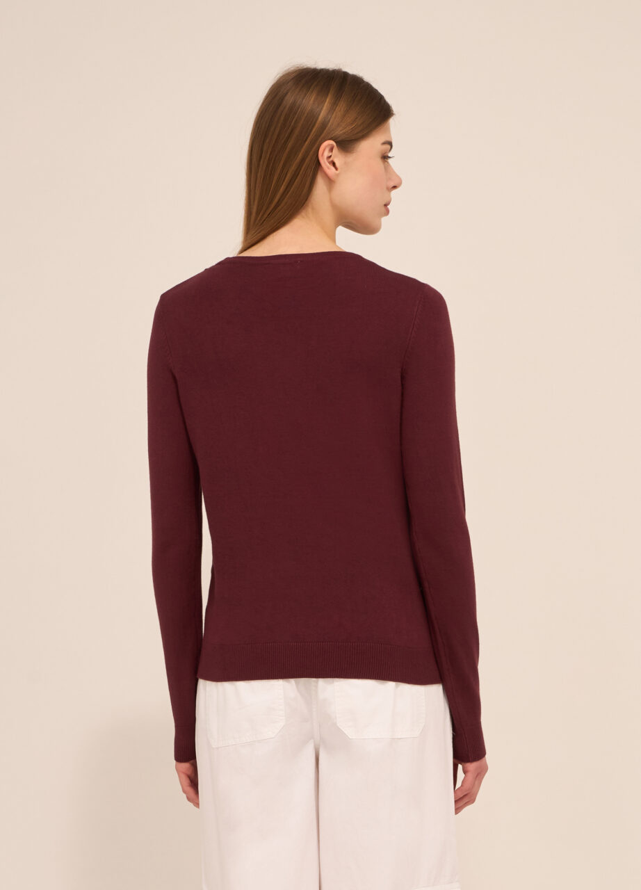 Alternative view of Džemper u mješavini viskoze za žene
