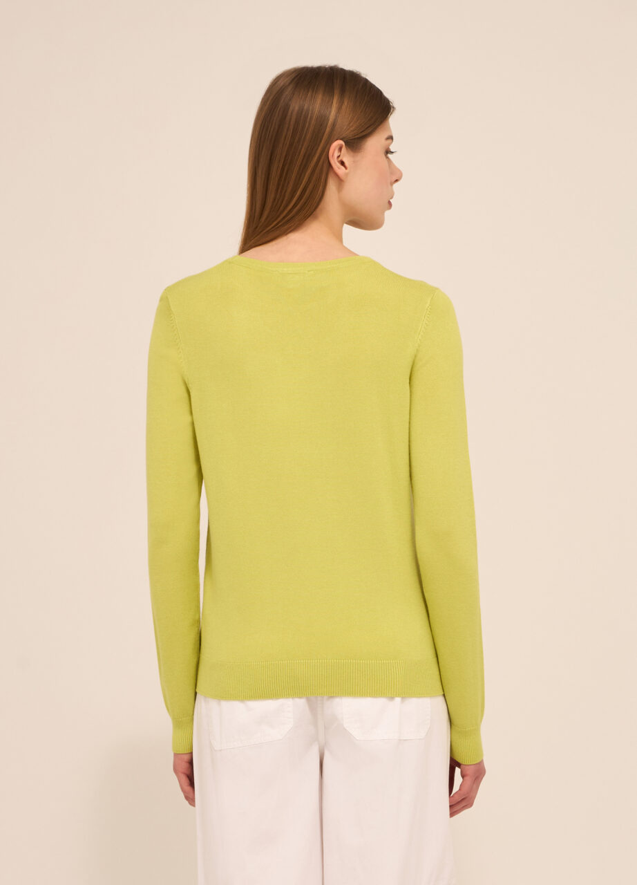 Alternative view of Džemper u mješavini viskoze za žene