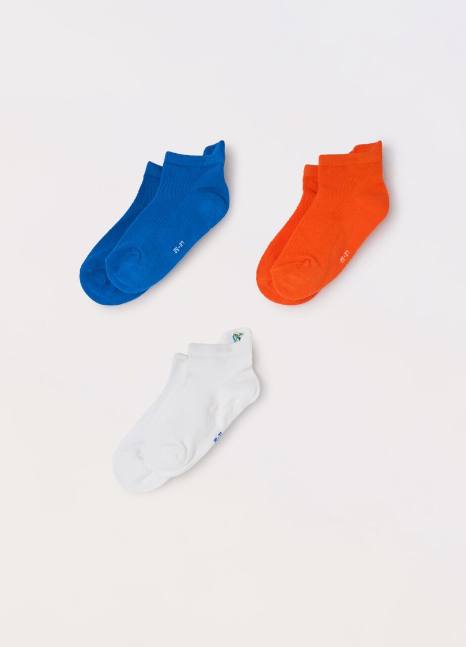 Pakovanje od 3 kratkih čarapa od mješavine pamuka