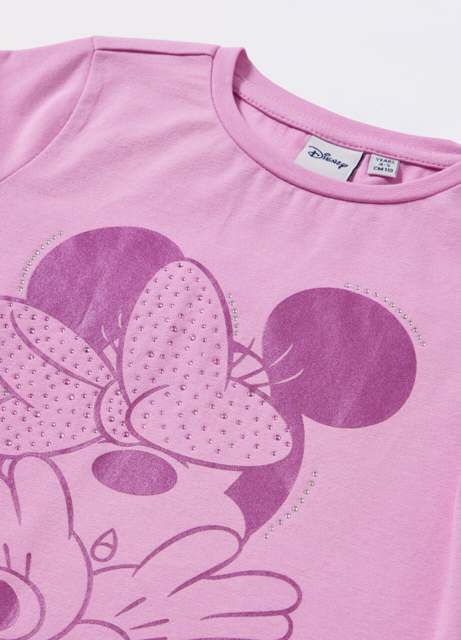 Alternative view of Majica od pamuka sa elastinom za djevojčicu