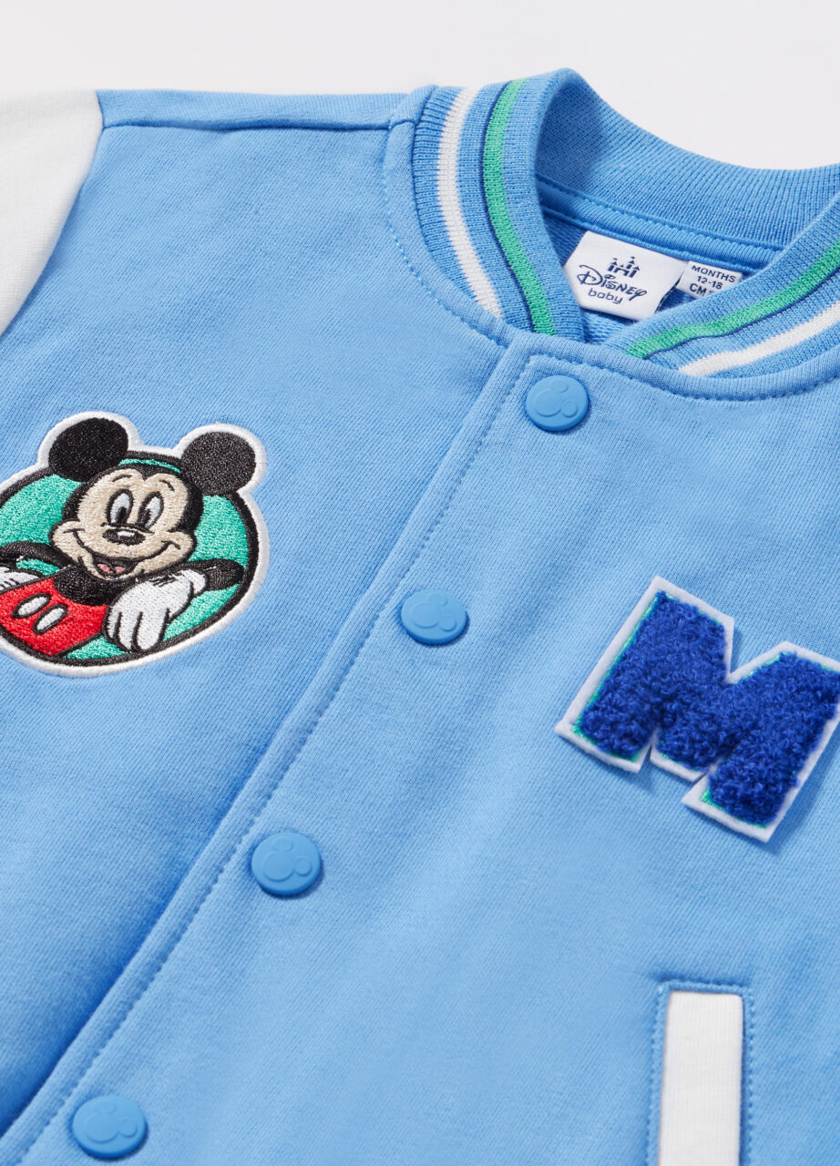 Alternative view of Školska dukserica od french terry čistog pamuka za novorođenče