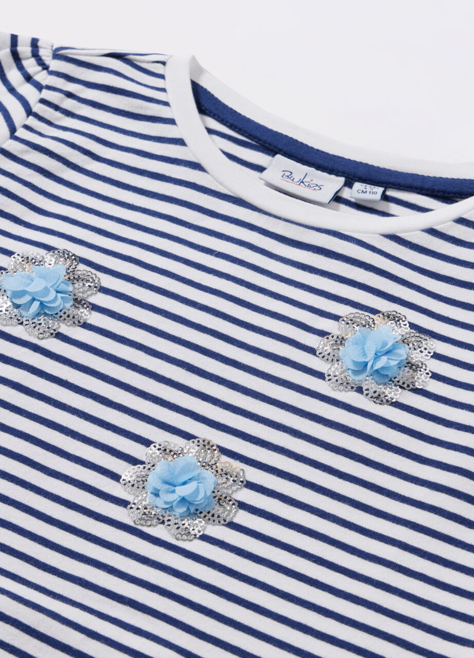 Alternative view of Haljina od pamuka sa elastinom za djevojčicu