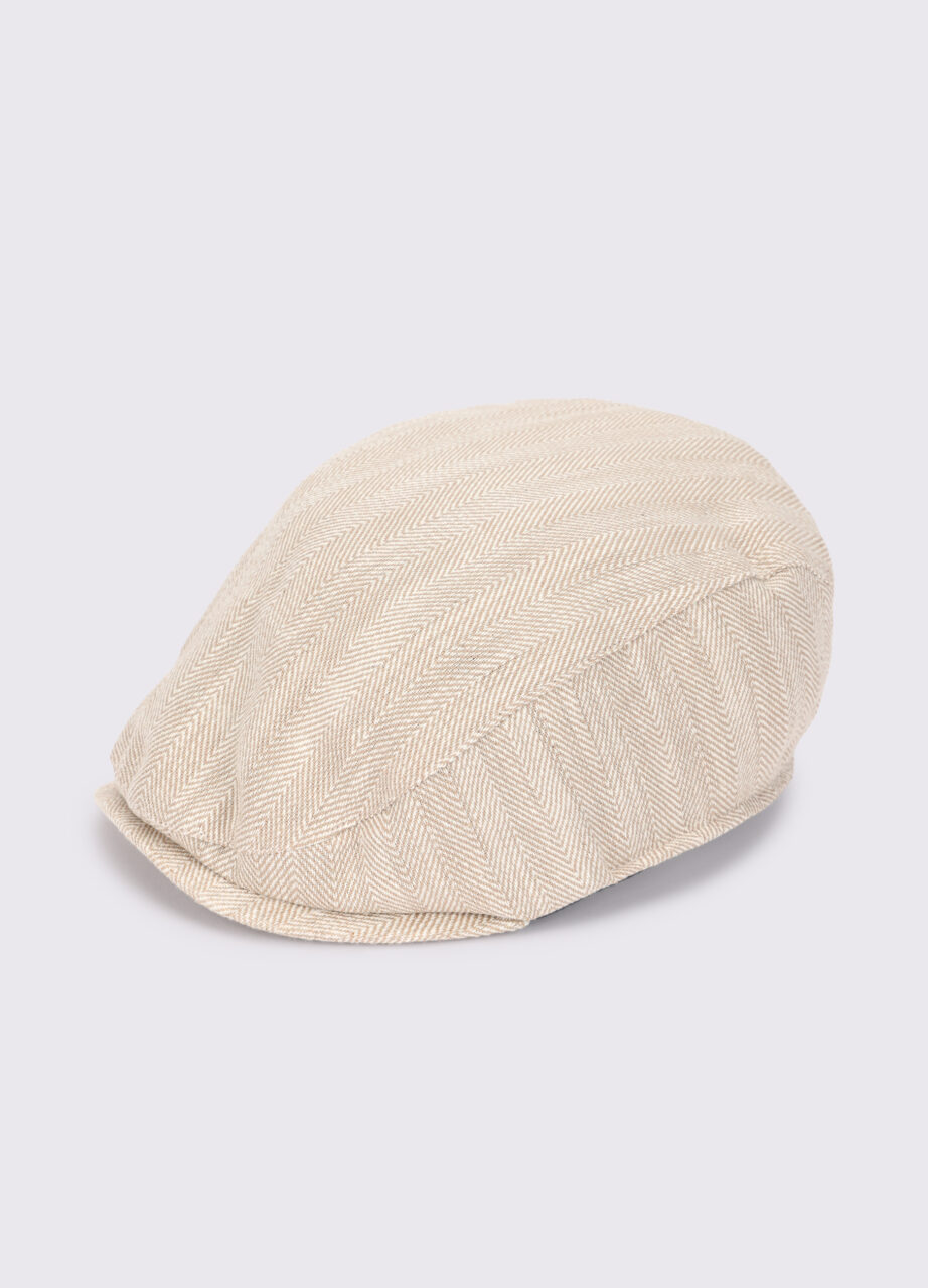 Kapa s uzorkom riblje kosti za muškarce