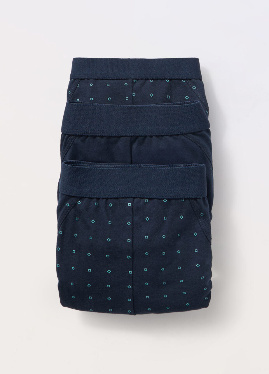 Pakovanje od 3 slip gaće od jersey pamuka s uzorkom za muškarce