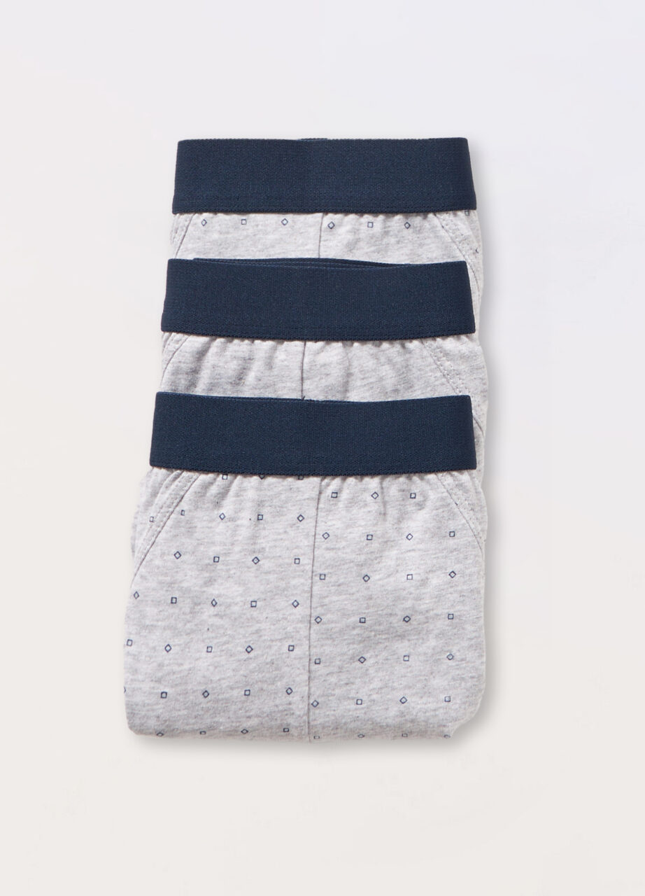 Pakovanje od 3 slip gaće od jersey pamuka s uzorkom za muškarce