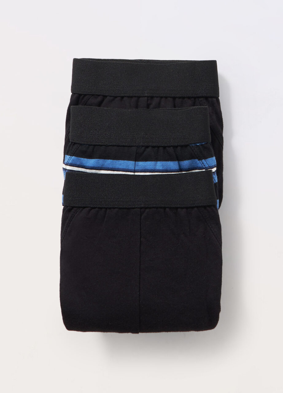 Pakovanje od 3 slip gaće od jersey pamuka s prugama za muškarce