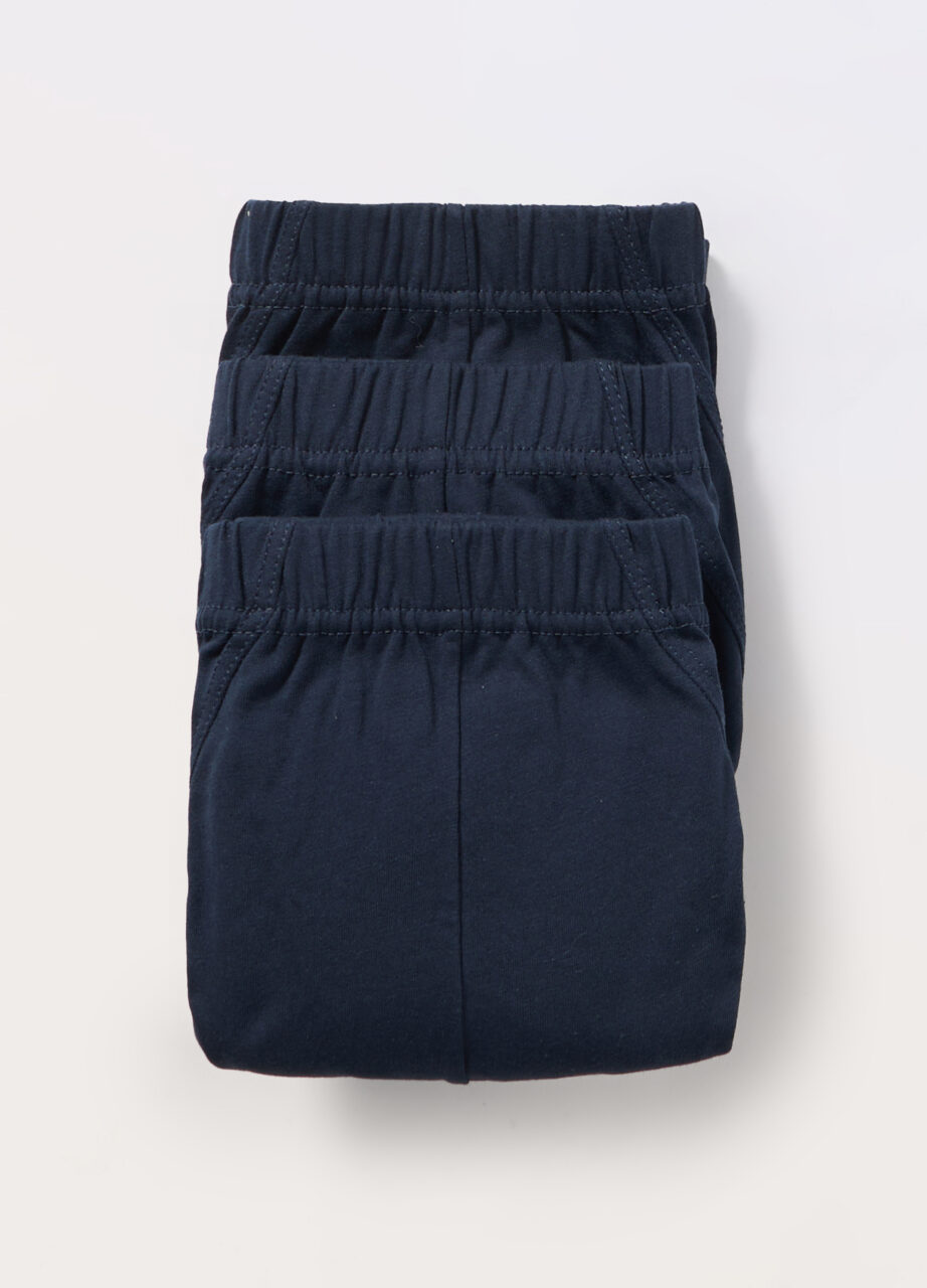 Pakovanje od 3 slip gaće u jednobojnoj boji od jersey pamuka