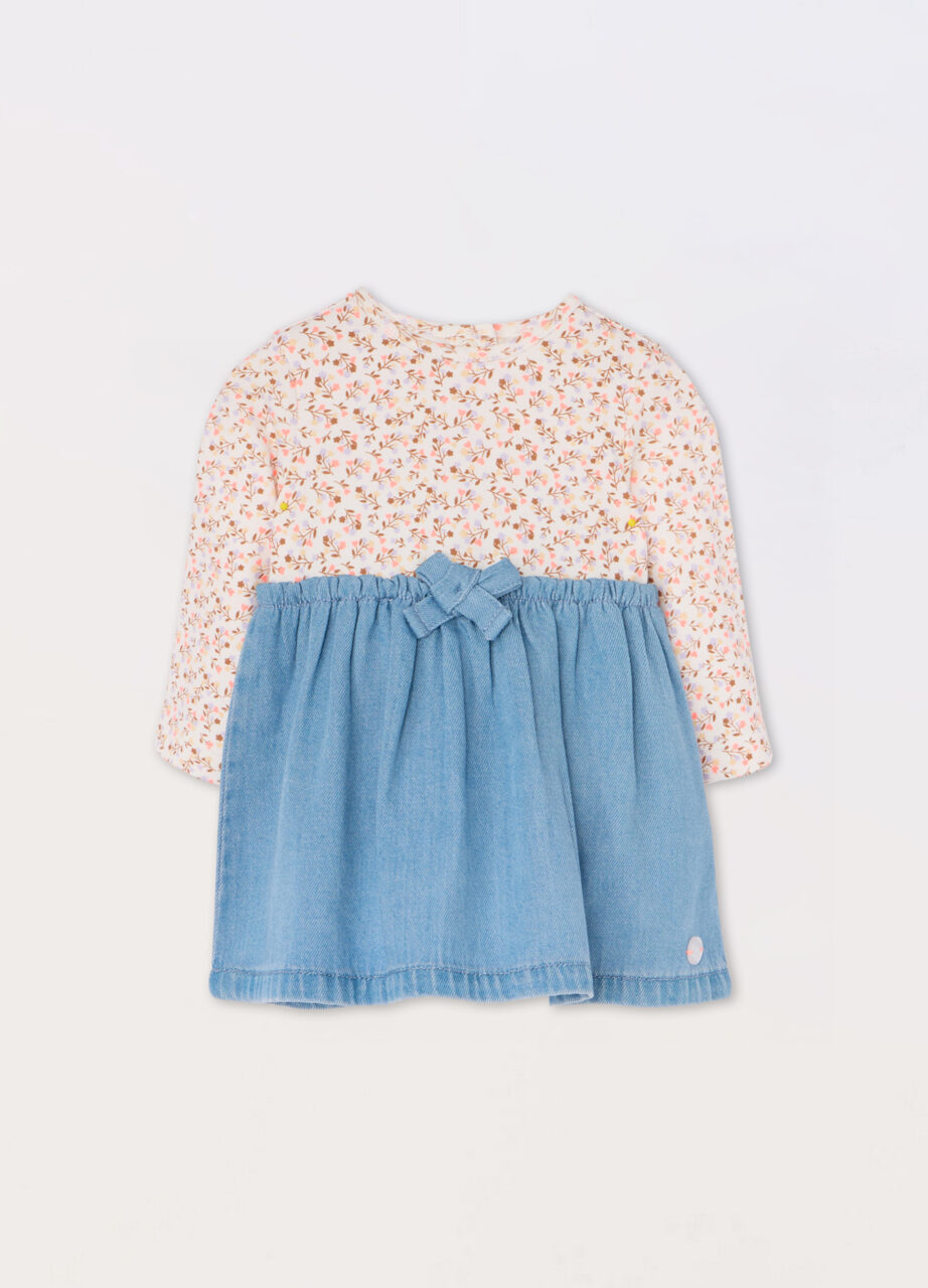 Haljina od pamuka za novorođenče