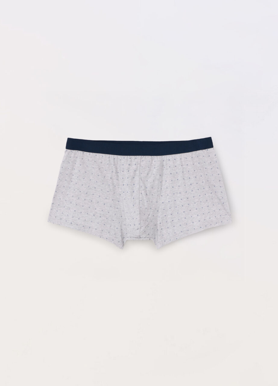 Alternative view of Pakovanje od 3 bokserice u jersey pamuku s uzorkom za muškarce