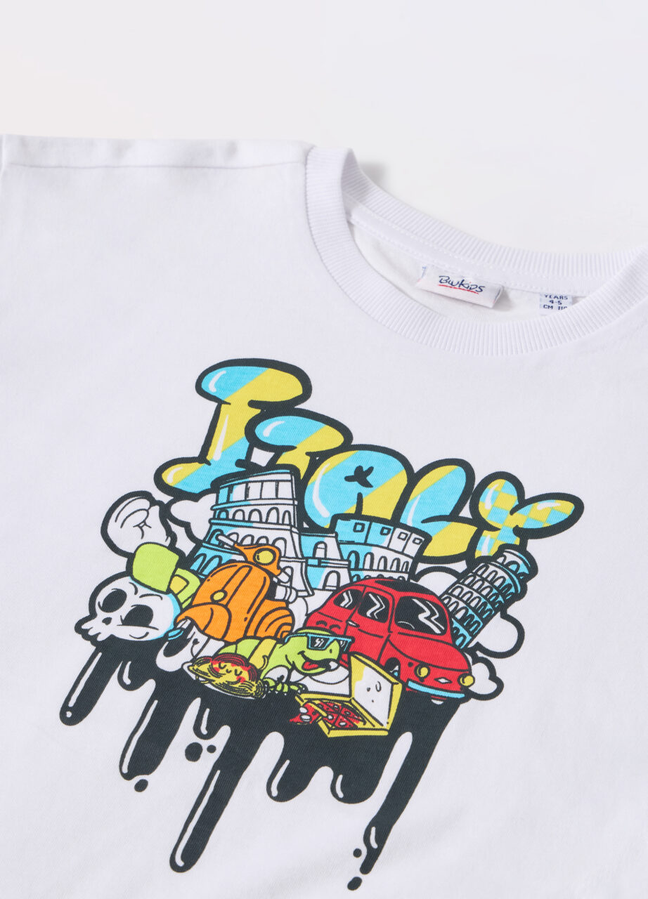 Alternative view of Majica od čistog pamuka za dječaka