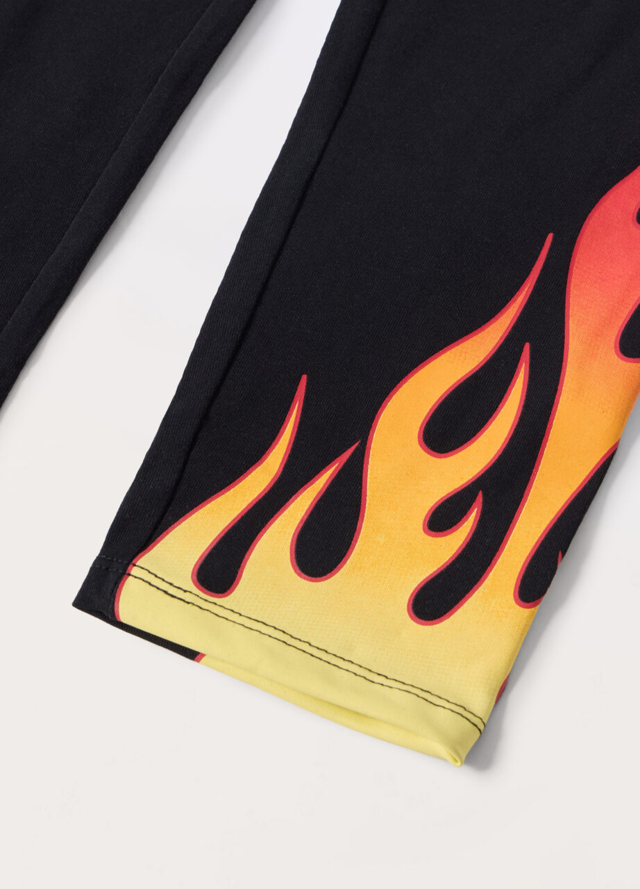 Alternative view of Kapri helanke od pamuka sa elastinom za djevojčicu