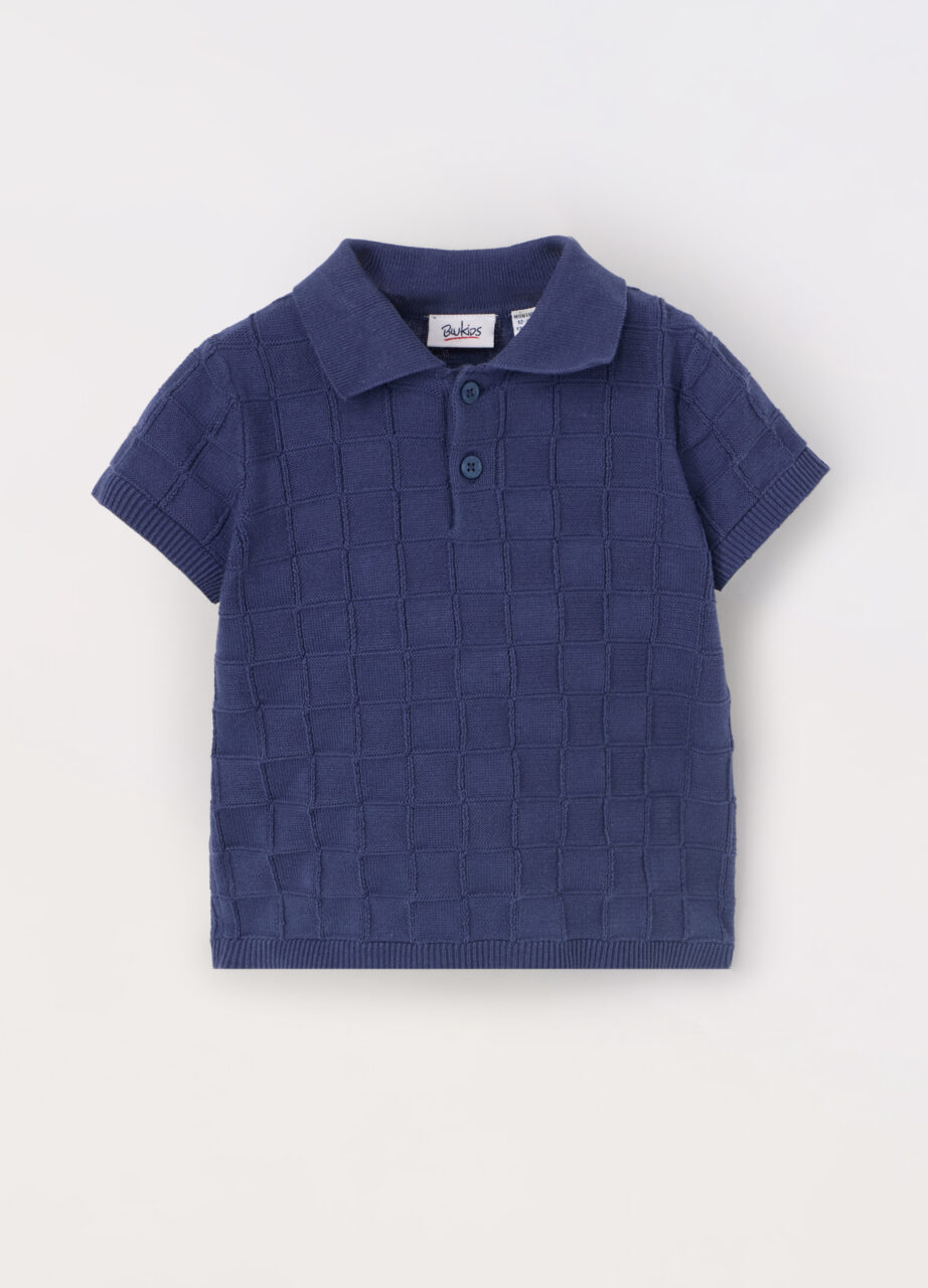 Majica pletena od čistog pamuka za novorođenče