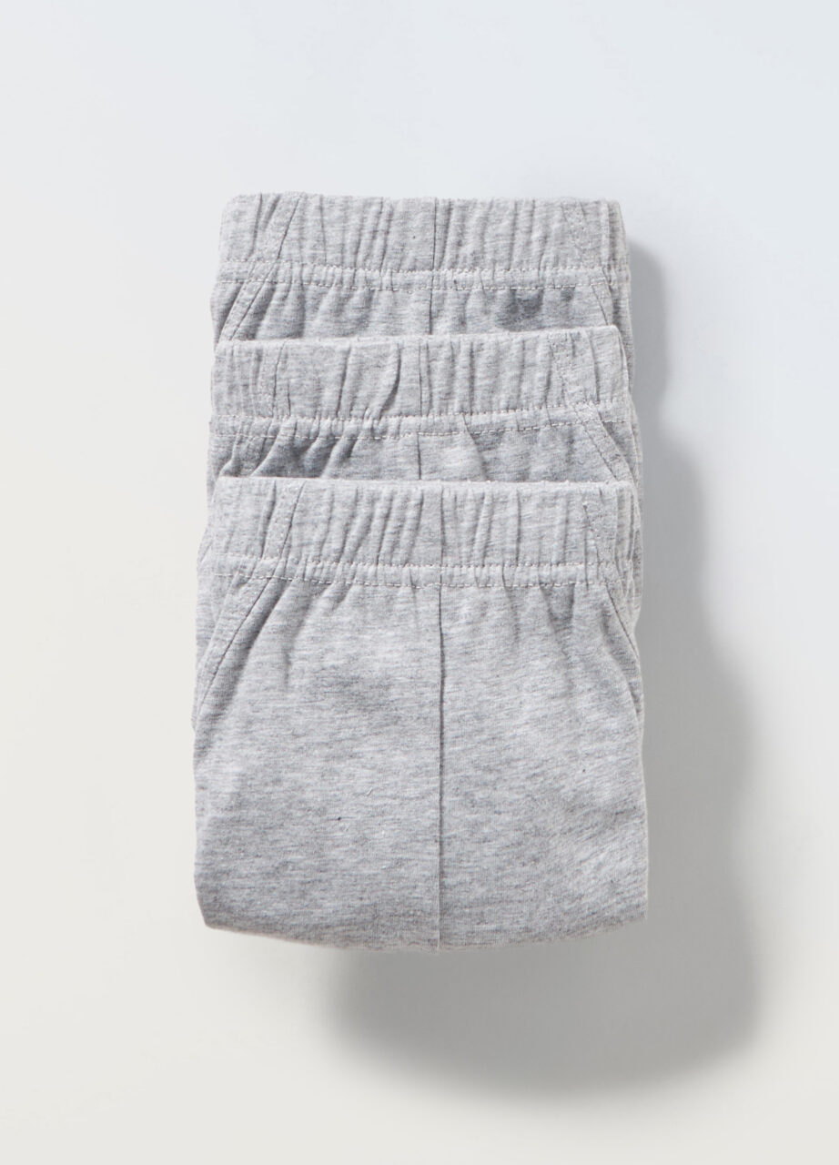 Pakovanje od 3 slip gaće od jersey pamuka od čistog pamuka za muškarce