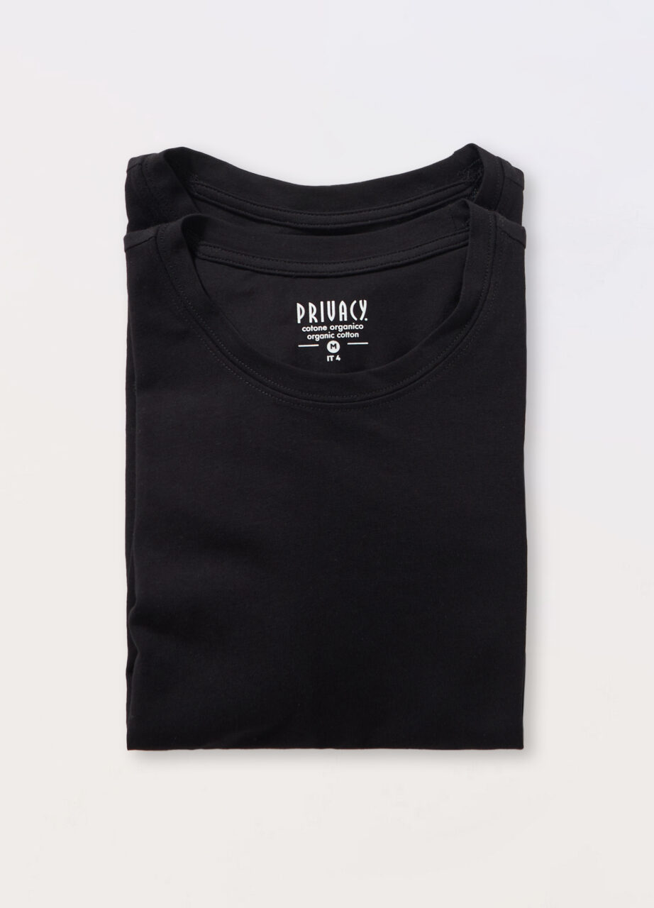 Pakovanje od 2 intimne Majica majice s okruglim izrezom od rastezljivog pamuka za muškarce