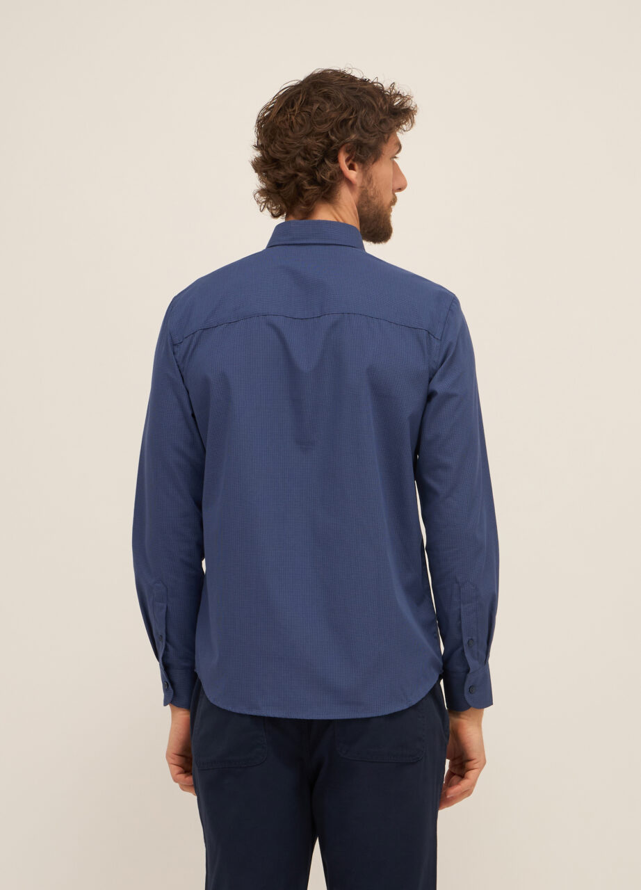 Alternative view of Regular fit košulja s gumbima u mješavini pamuka za muškarce