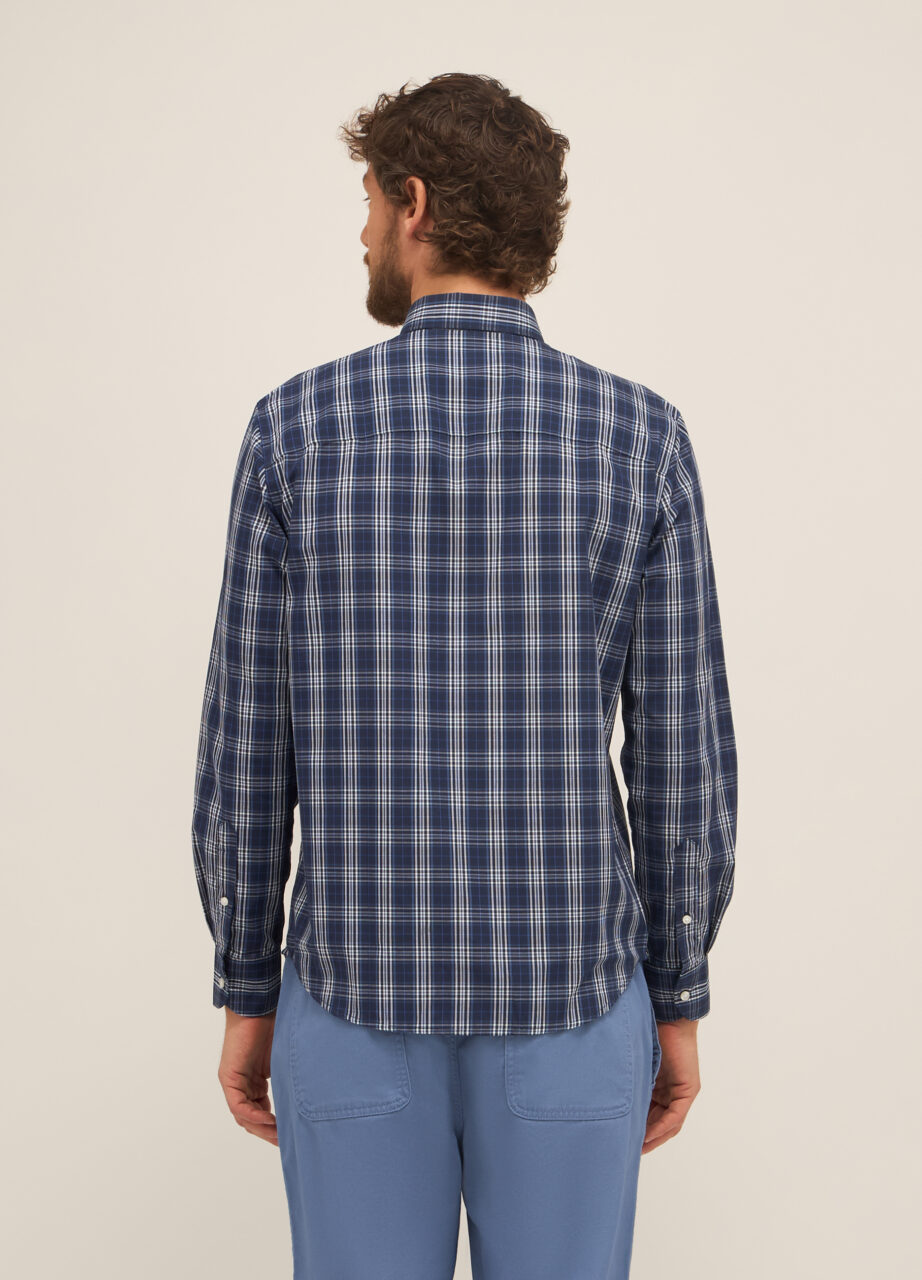 Alternative view of Regular fit košulja s gumbima u mješavini pamuka za muškarce