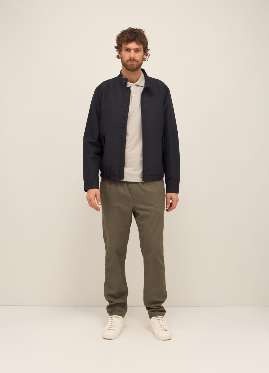 Lagana bomber jakna od funkcionalne tkanine za muškarce