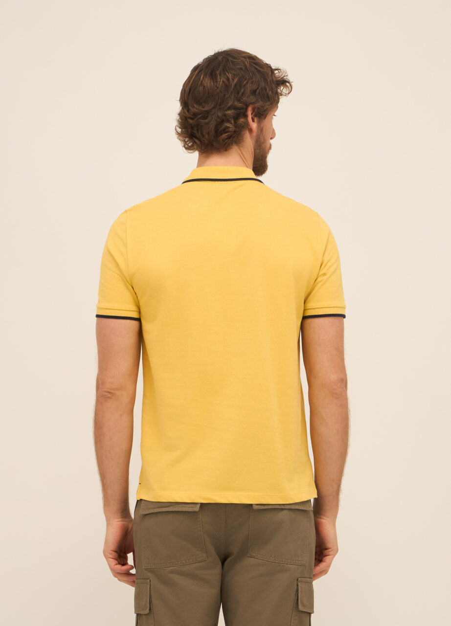 Alternative view of Polo majica s kratkim rukavima od piqué pamuka za muškarce