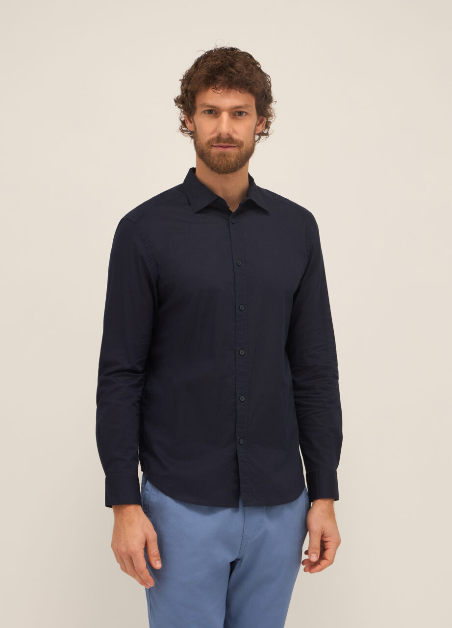 Košulja regular fit od čistog pamuka za muškarce