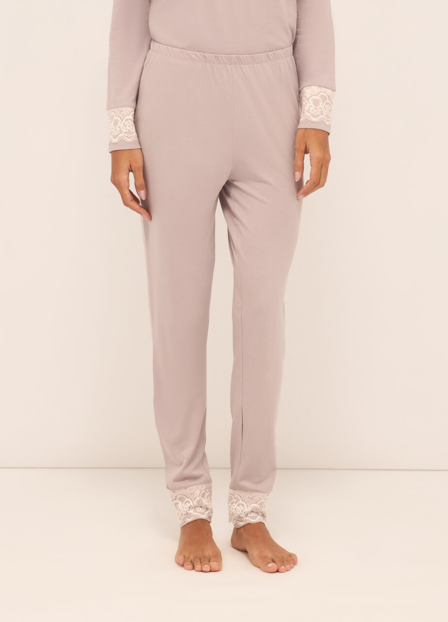 Alternative view of Donji dio pidžame od mješavine pamuka za žene