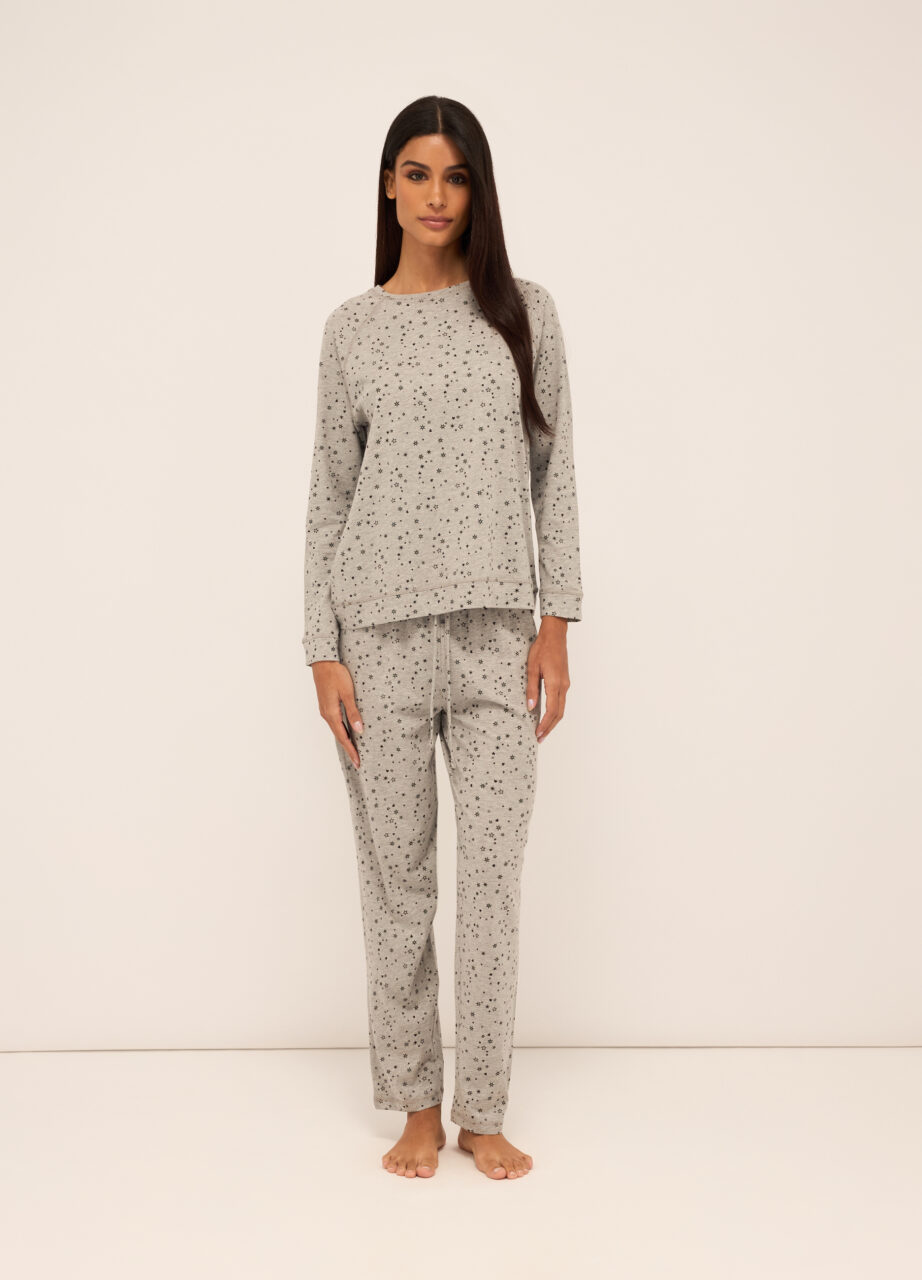 Donji dio pidžame od čistog pamuka za žene