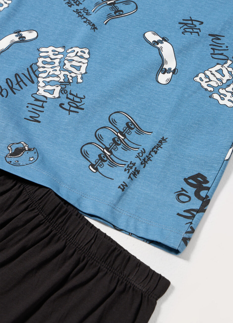 Alternative view of Komplet pidžama od čistog pamuka za dječaka