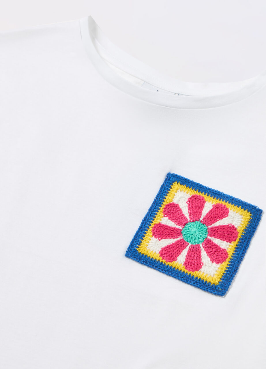 Alternative view of Majica od čistog pamuka za djevojčicu