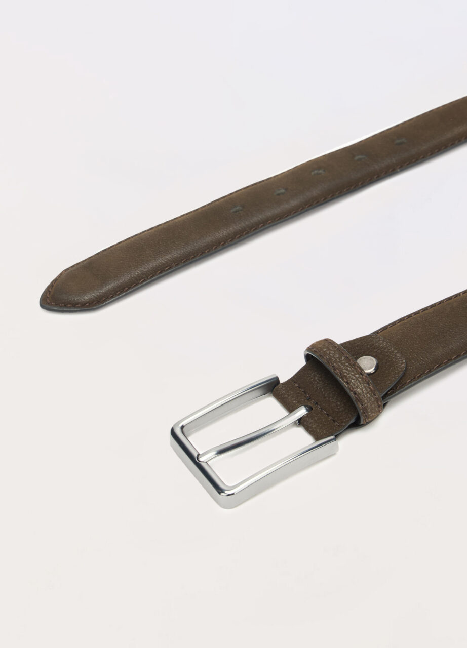 Alternative view of Kaiš od ekološke kože za muškarce