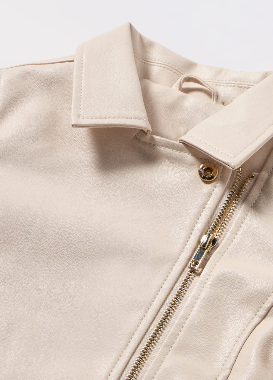 Alternative view of Jakna od ekološke kože za djevojčicu