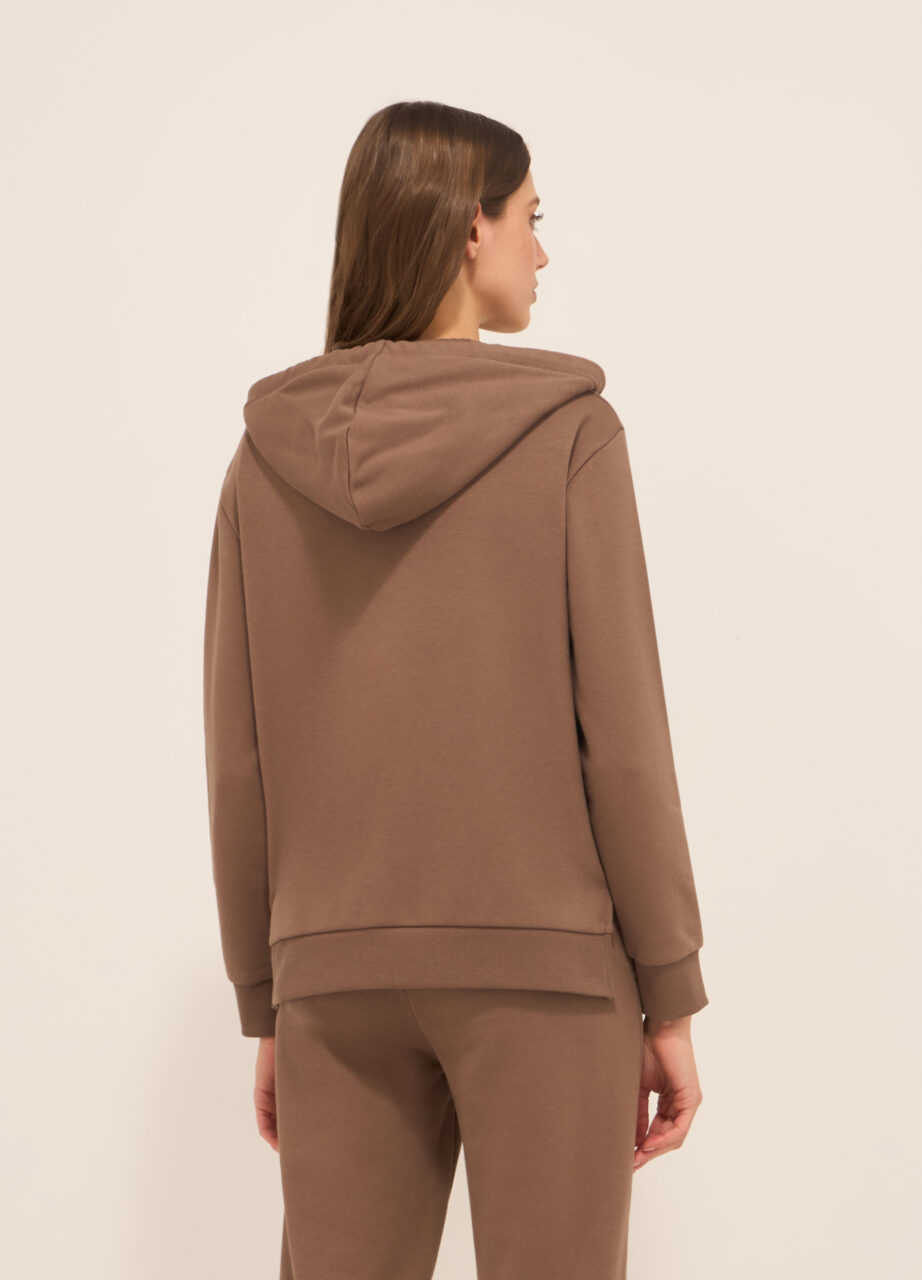 Alternative view of Dukserica od mješavine pamuka s kapuljačom za žene