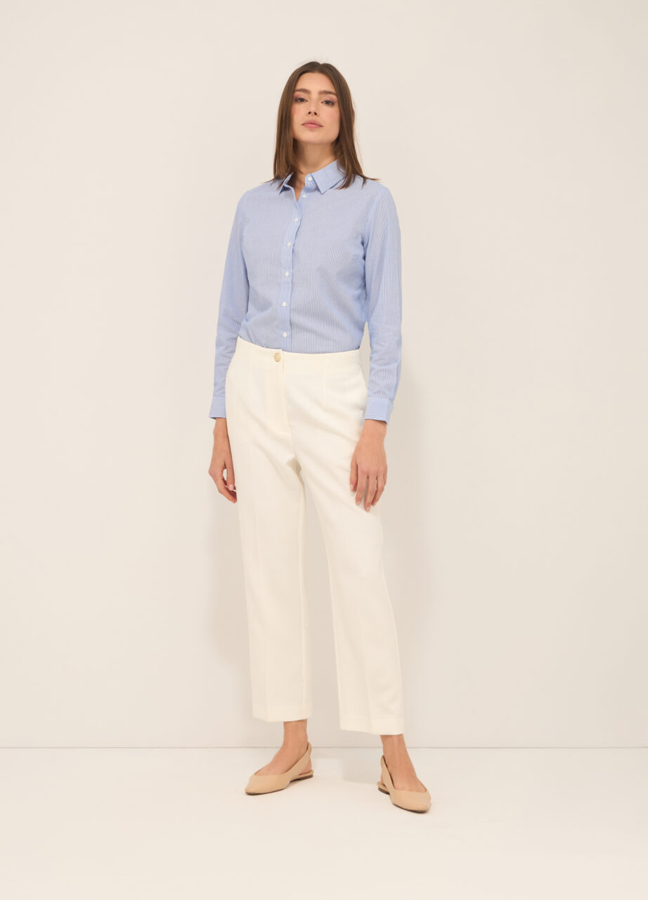 Hlače od mješavine viskoze za žene