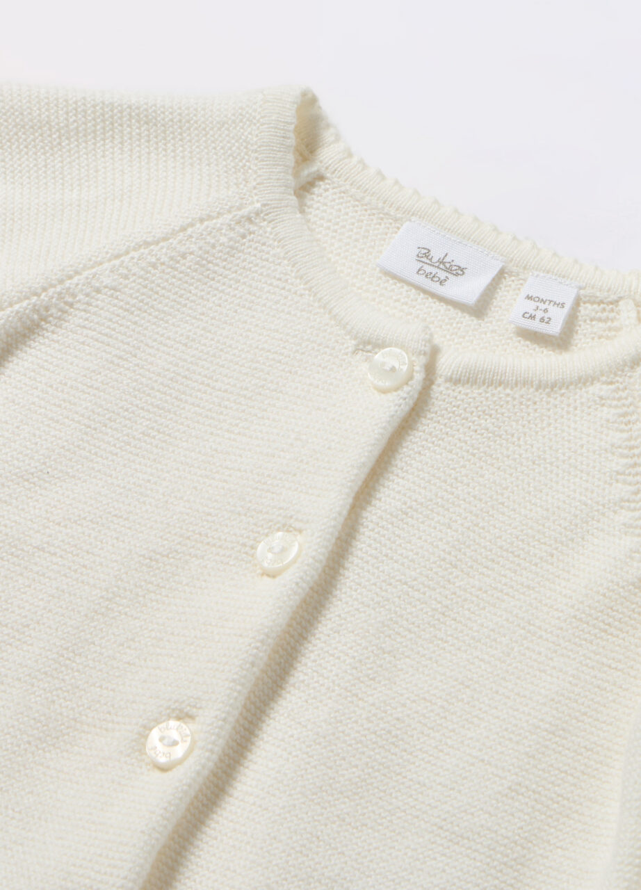 Alternative view of Kardigan triko od čistog pamuka za novorođenče