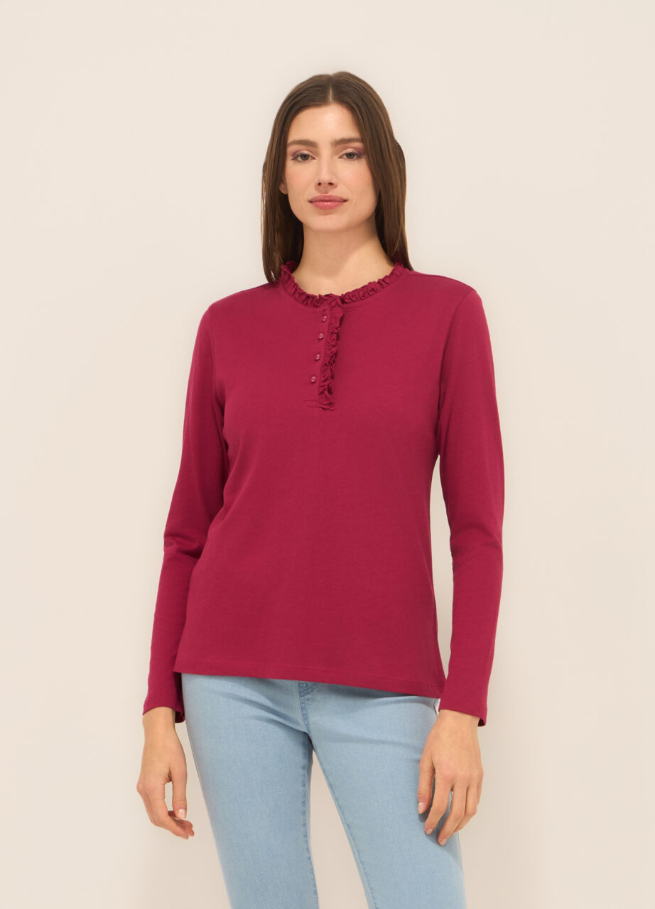 Majica od jersey pamuka za žene