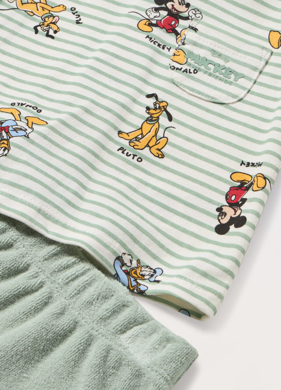 Alternative view of Komplet od mješavine pamuka za novorođenče