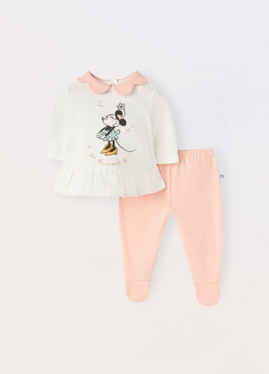 Komplet od interlock čistog pamuka za novorođenče