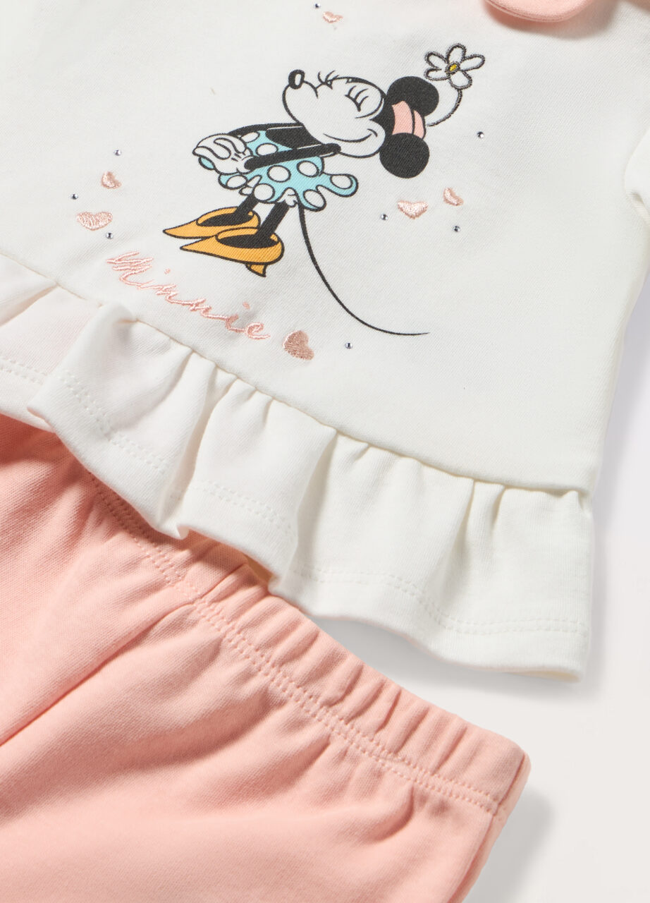 Alternative view of Komplet od interlock čistog pamuka za novorođenče