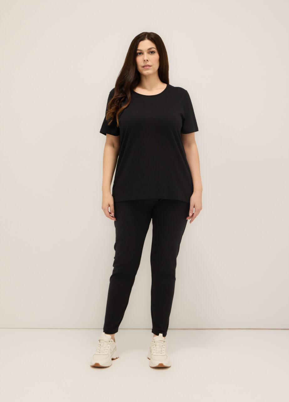 Helanke od rastezljivog pamuka za žene s punijom figurom