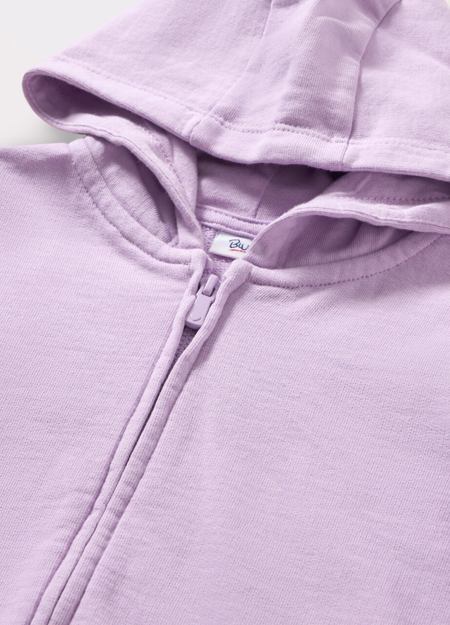 Alternative view of Pamučna dukserica sa rajferšlusom za djevojčice