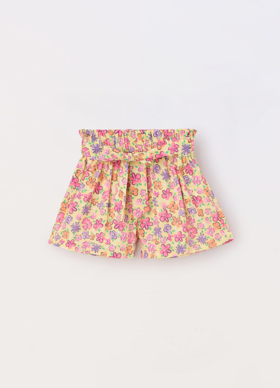 Šorc od američkog krepa za djevojčicu